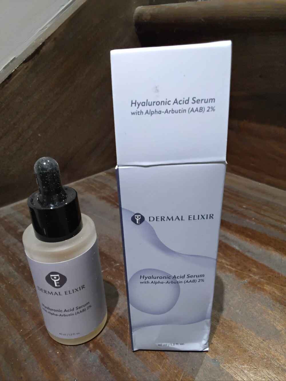 Dermal Elixir Hyaluronic Acid Serum With Alpha-Arbutin (AAB) 2%